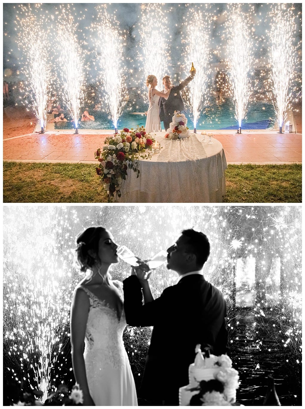 I fotografi di The Wedding Stories al lavoro durante un matrimonio